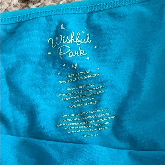 ❤️4/$10 LEI Women's Camisole Trio - Blue, Yellow, and Aqua - Picture 4 of 4